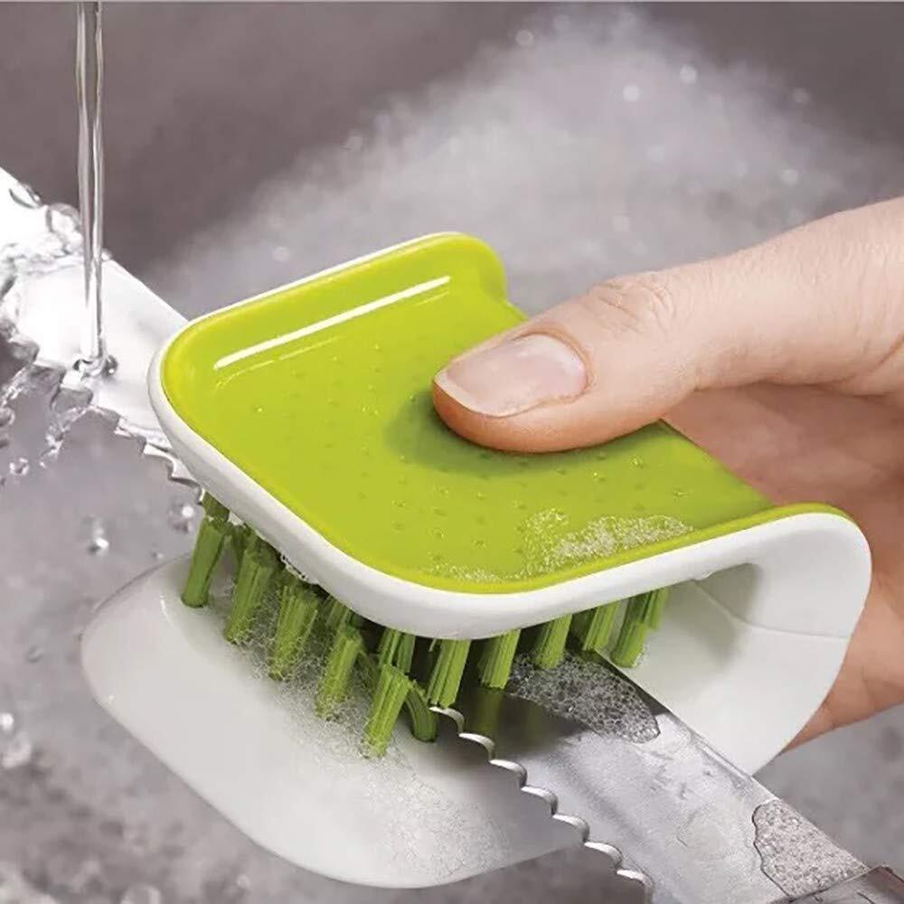 Blade Brush Knife & Cutlery Cleaner Brush Kitchen Washing Chopsticks Fork Brush