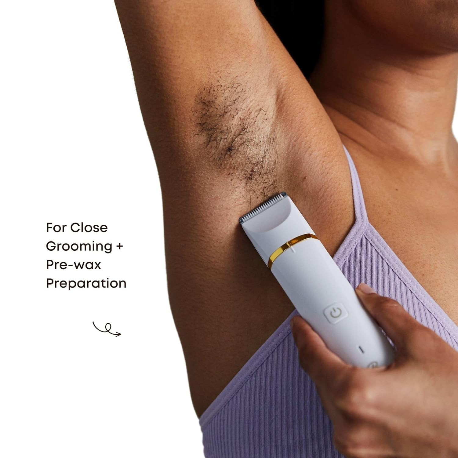 Bushbalm Bikini Trimmer – Electric Shaver Body Hair Razor for Women, Waterproo