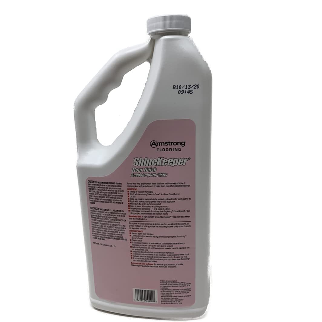 High Gloss Vinyl and Linoleum Floor Cleaner 32 Oz Restores Shine in 30 Min
