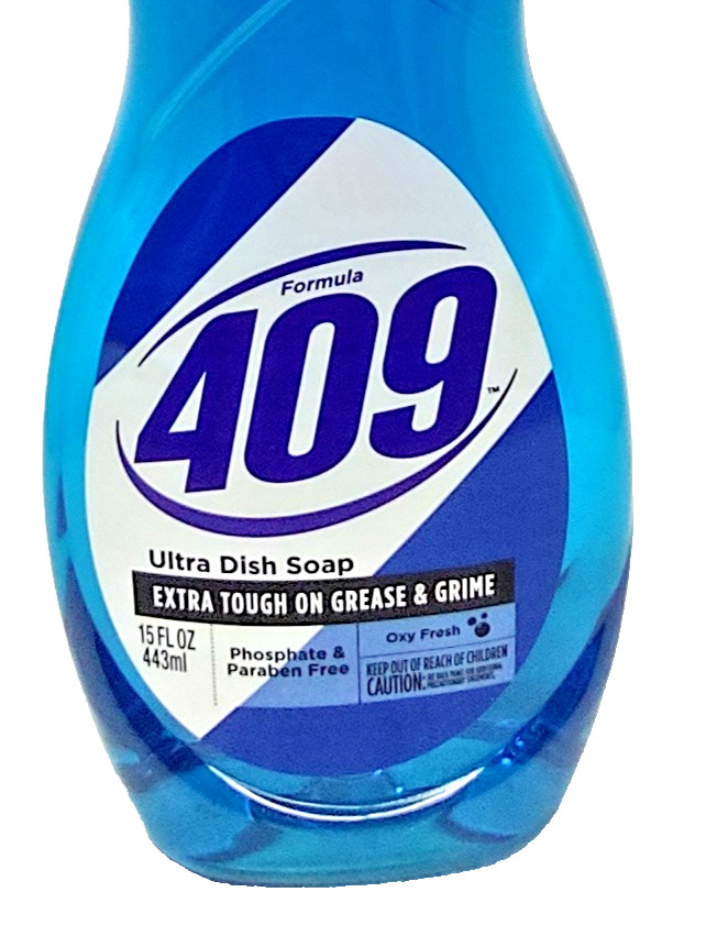 Lot 4 x New409 Liquid Ultra Dish Soap OxyFresh 15 oz Each