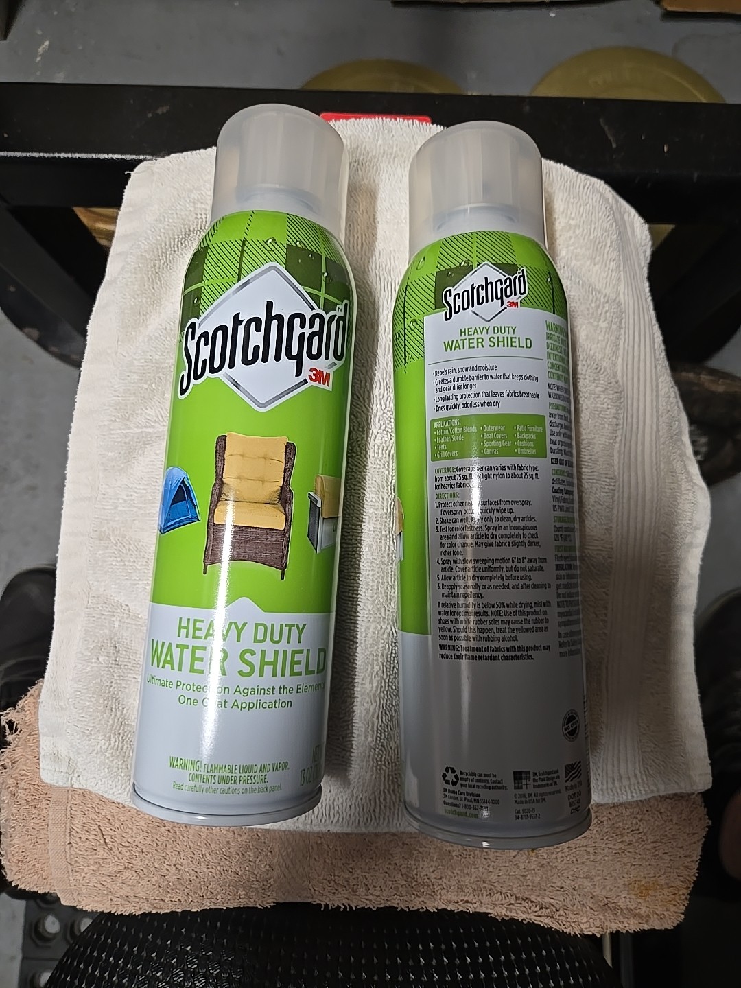 2 Pack Scotchgard Outdoor Water Shield, Water Repellent Spray for Outdoor 13 oz