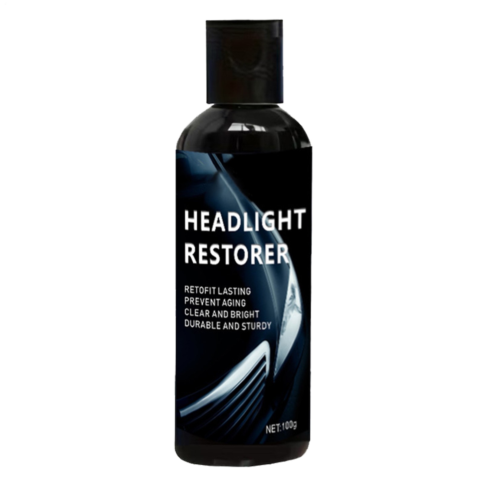 Car Headlight Restoration Cleaner 100g Headlight Repair Liquid Polish