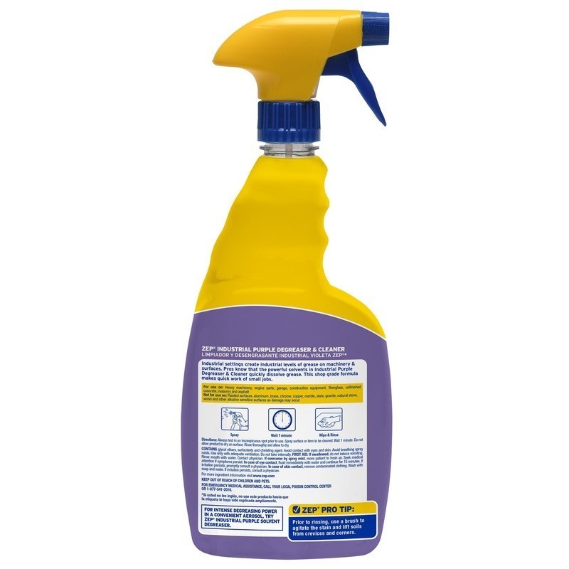Industrial Degreaser Spray Pro Strength Heavy Duty Cleaner Machinery Tools Metal