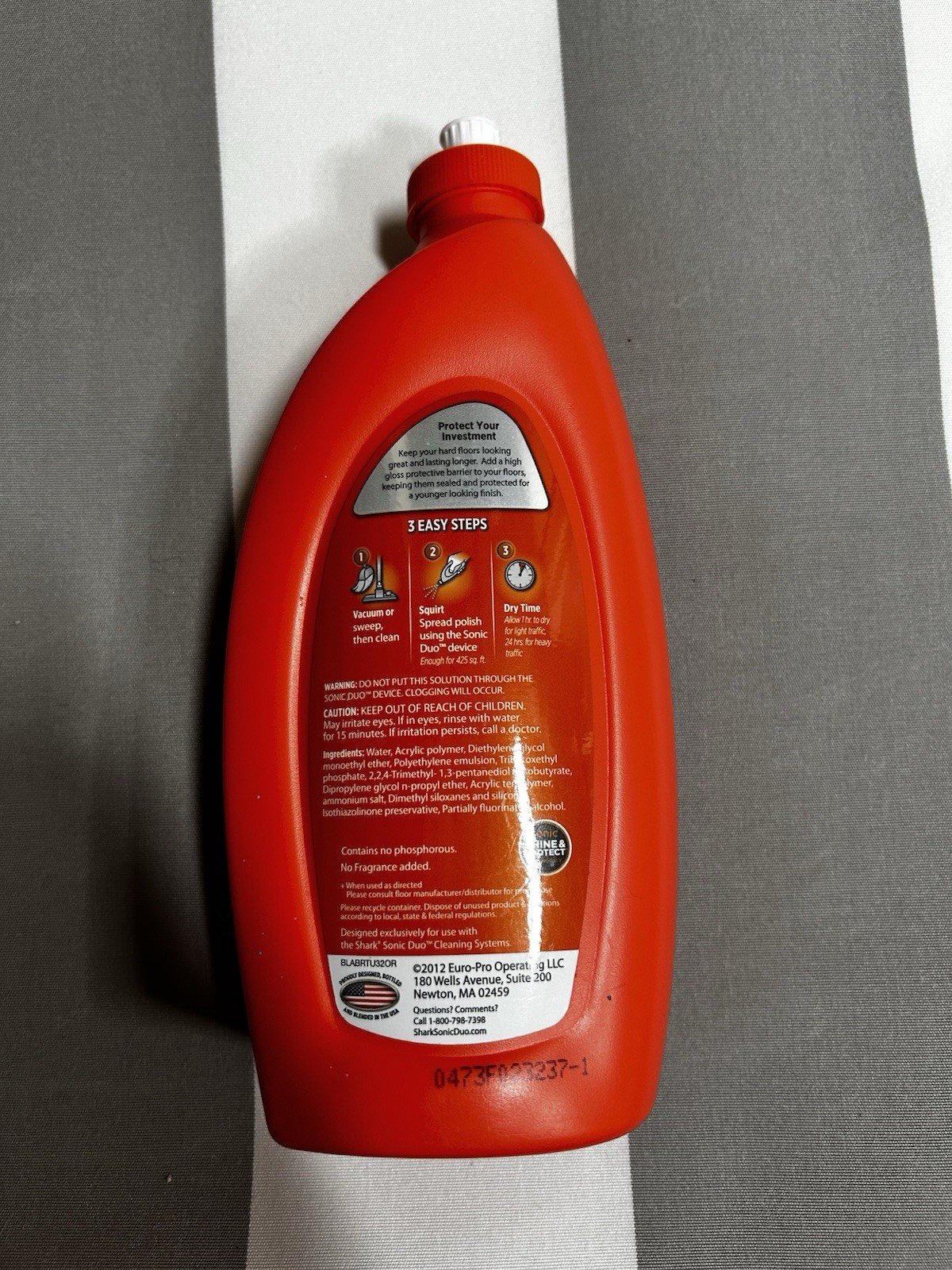 SHARK Wood & Hard Floor Cleaner Wood Floor Polish 28 oz. Discontinued NEW SEALED