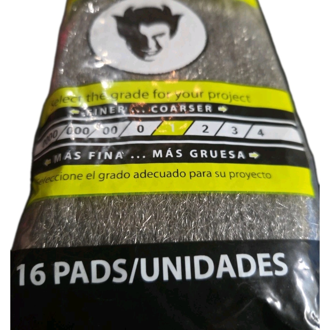 Red Devil – 1 Grade Steel Wool: General Purpose Pack of 16