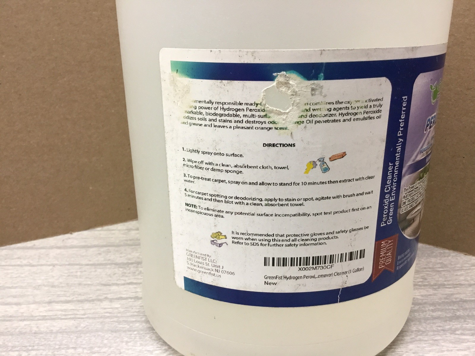 Peroxistar Ready To Use Multi-Purpose Cleaner- 1 Gallon