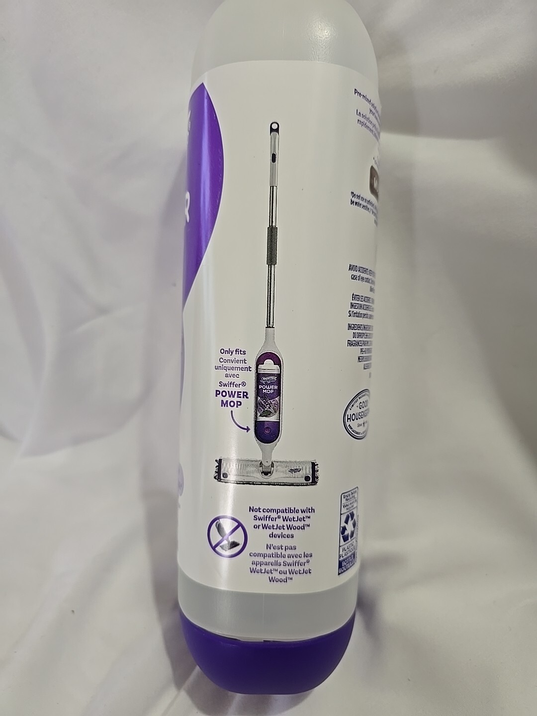 Swiffer PowerMop Deodorizing Floor Cleaner Refill Lavender Scent 25.3 Fl. Oz.