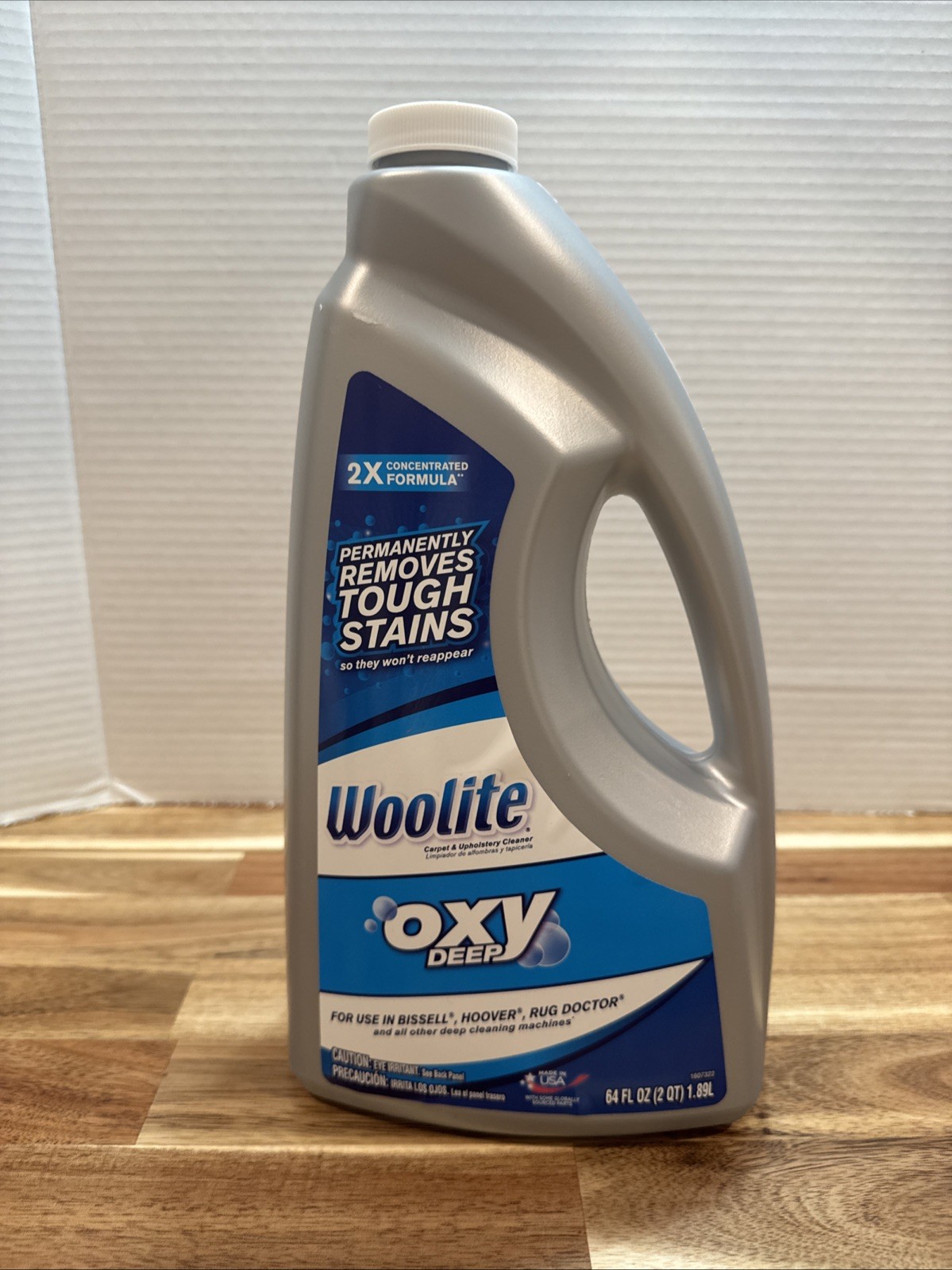 64 Oz. Woolite 2X Oxy Deep Carpet Upholstery Cleaner For Bissell Hoover Rug Doc