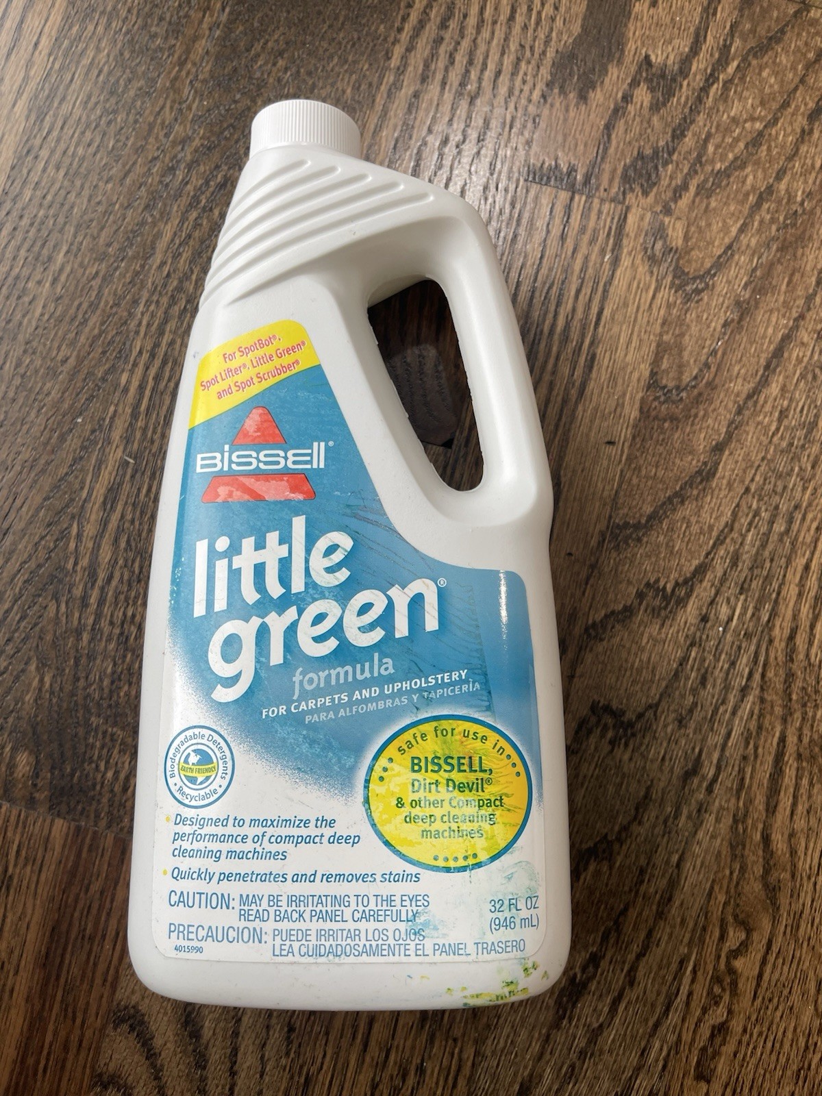 Bissell Little Green Formula Sealed 32oz Carpets Upholstery Spot Lifter