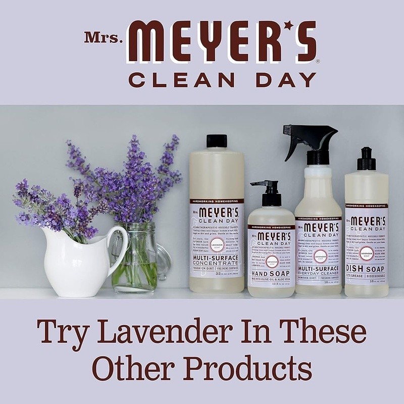 Multi Surface Cleaner Spray Lavender Scent Tile Floor Odor Remover Cruelty Free