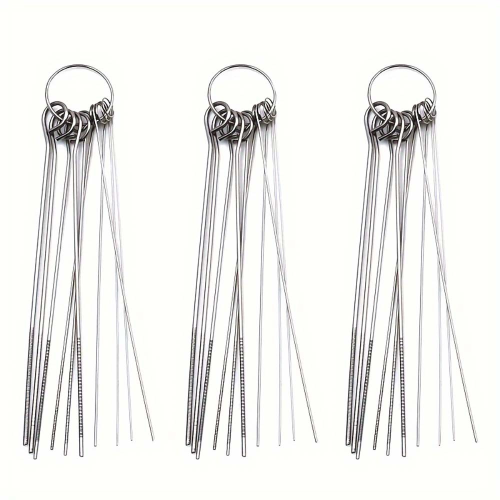Portable Stainless Steel Cleaning Needles for Shower Head and Faucet Maintenance