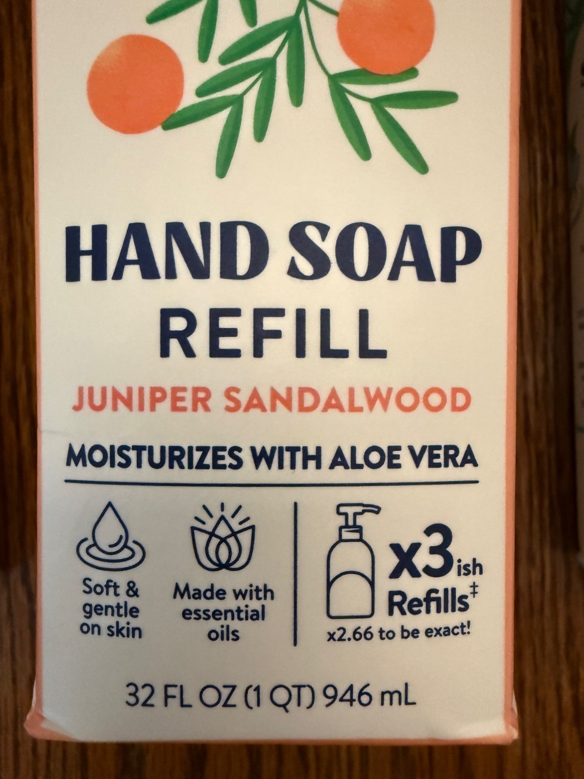 Clean Cult 1-Dish Soap Refill & 2-Hand Soap Refills~32FL OZ Recyclable Paper Box