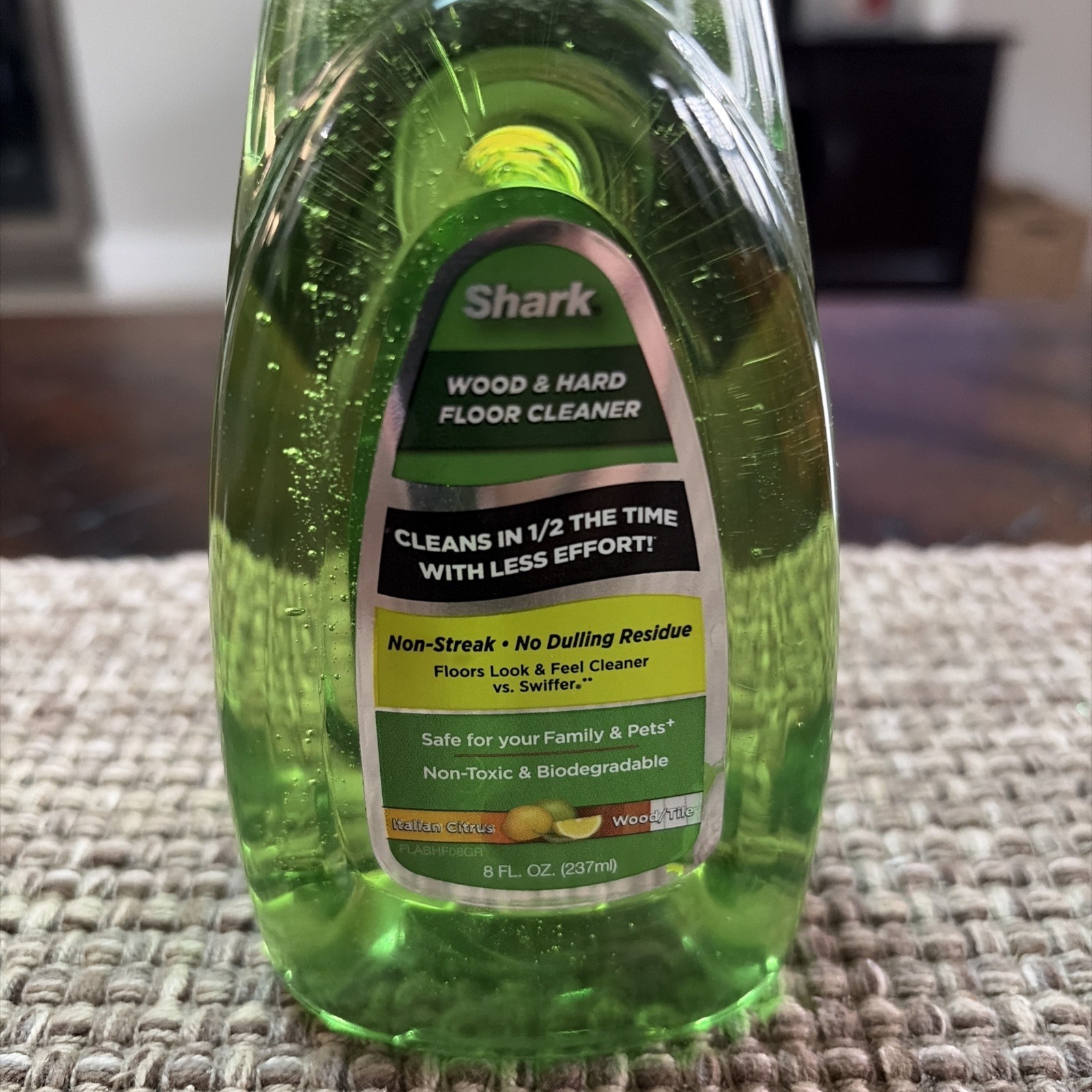 Shark Wood Tile Hard Floor Cleaner Italian Citrus Non-Streak 8 oz