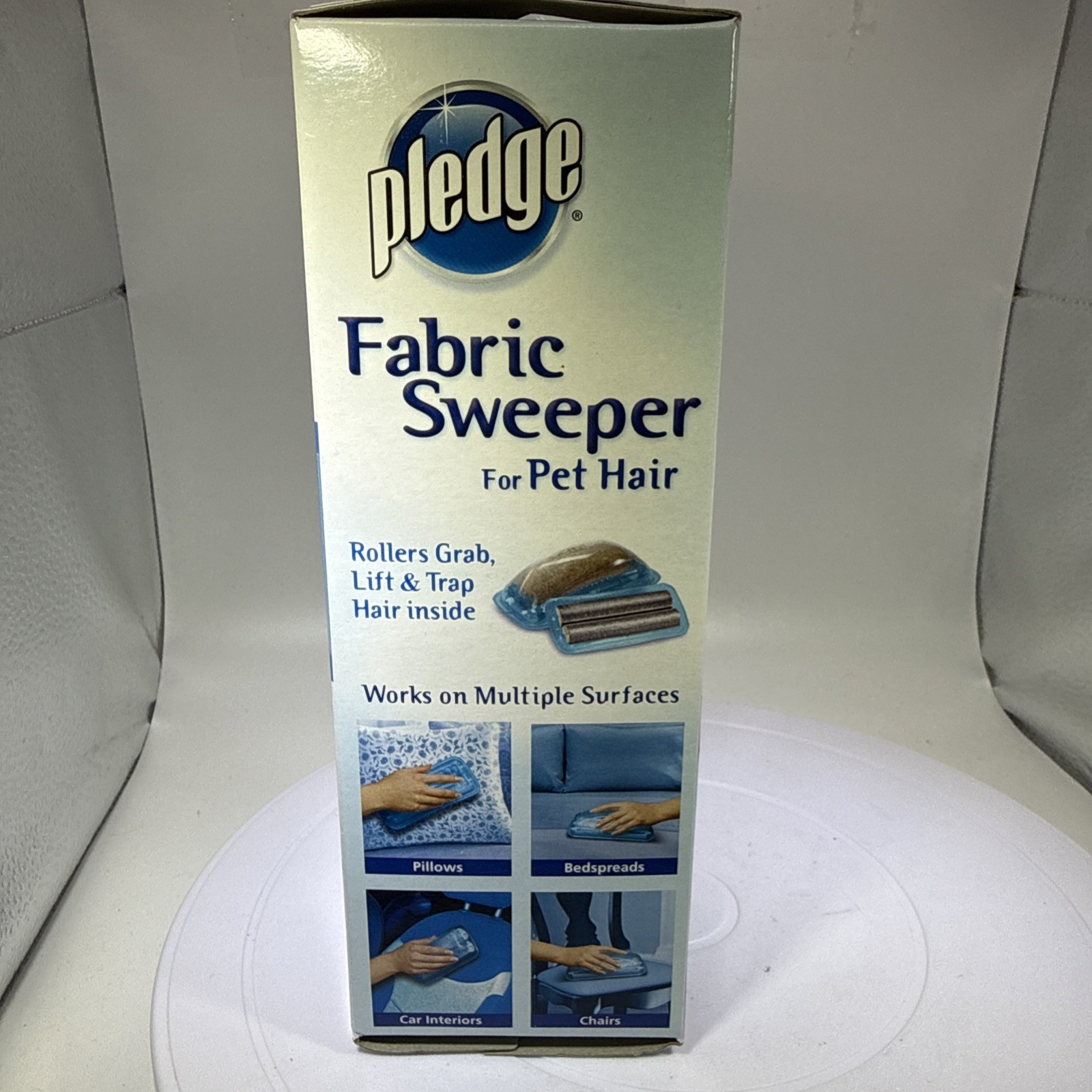Pledge Fabric Sweeper For Pet Hair New Discontinued Removes Cat Dog Easy To Use