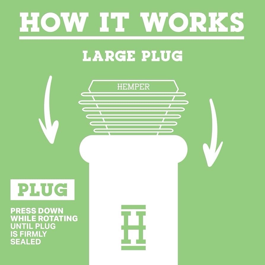 Universal Cleaning Plugs Caps Leak Proof Reusable Cleaning Plug Set Black