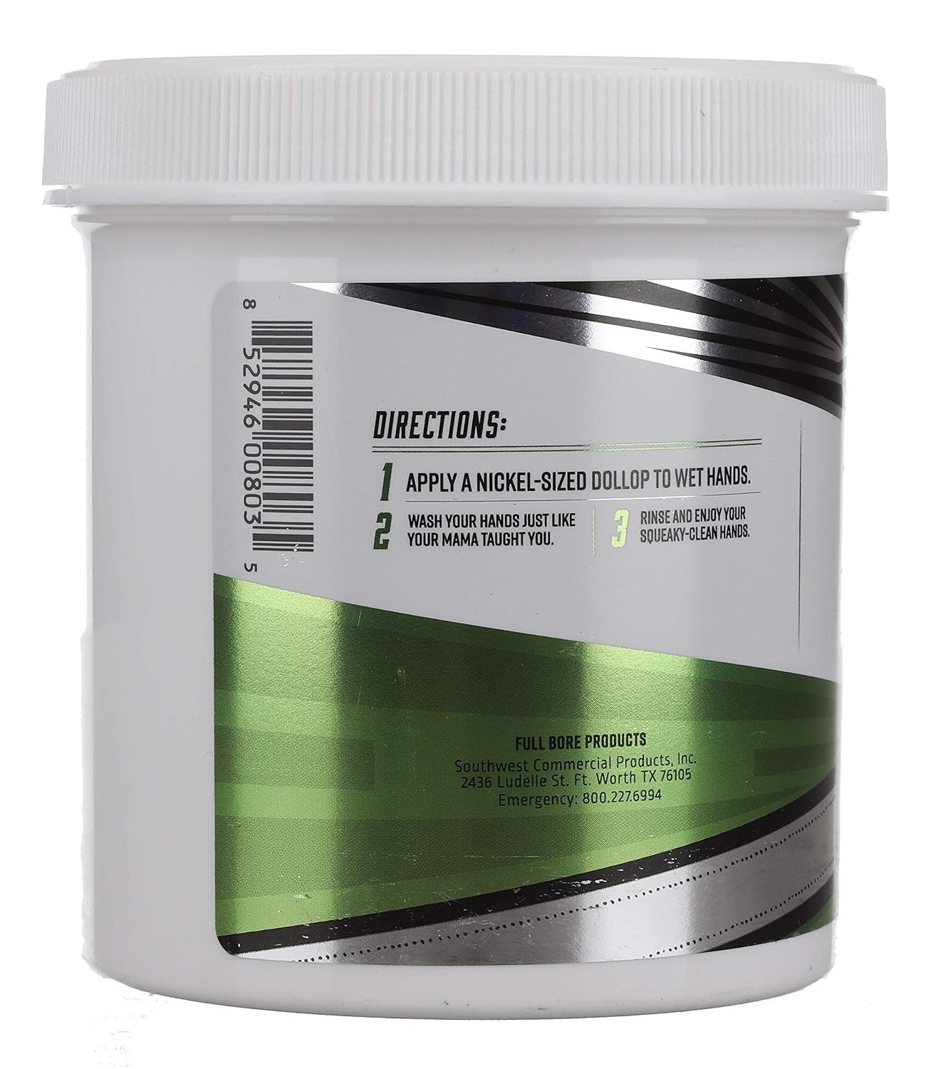 16 oz Extreme Green Power Hand Scrub – Moisturizes & Removes Oil, Grease Safely
