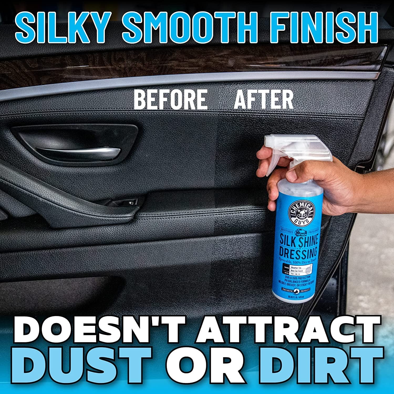 TVD 109 1602 Silk Shine Spray able Dry to The Touch Dressing and Protectant for