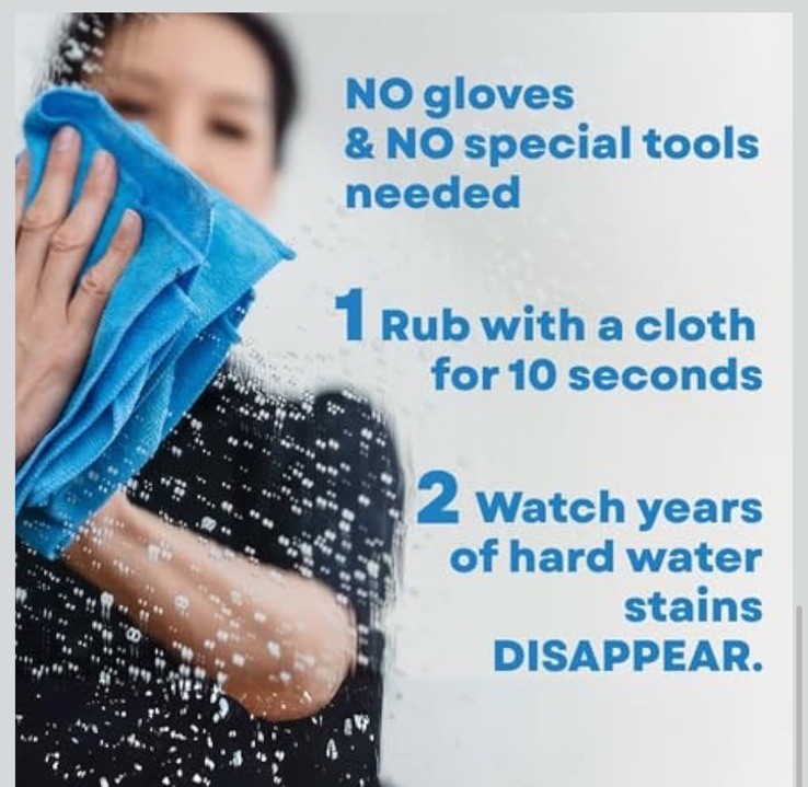 2 Bio-Clean Hard Water Stain Remover 20.3 oz New Unused Damaged Labels & Lids
