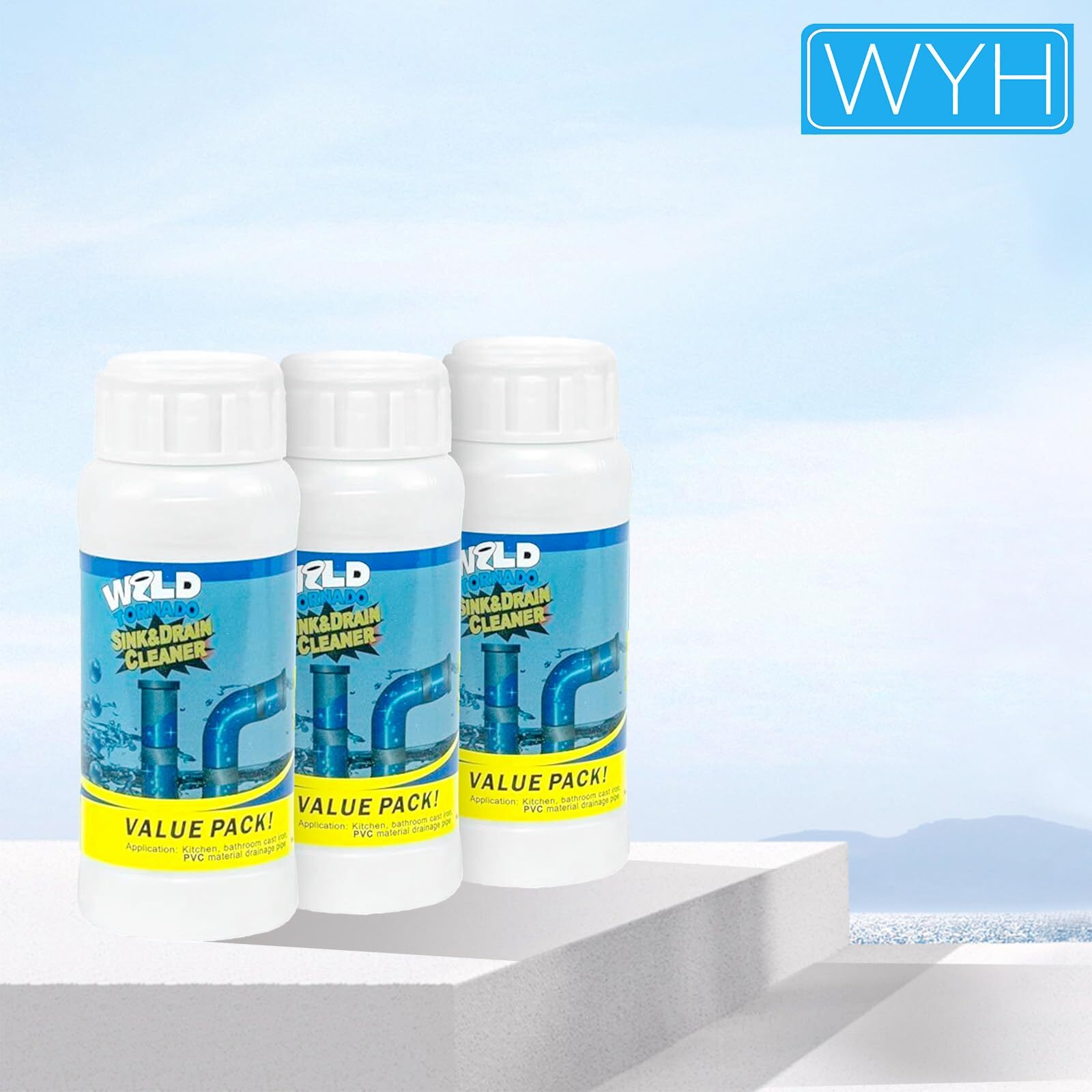 Sink and Drain Cleaner 5-Pack Quick Unclog Tool for Kitchen Toilet Sink Drains