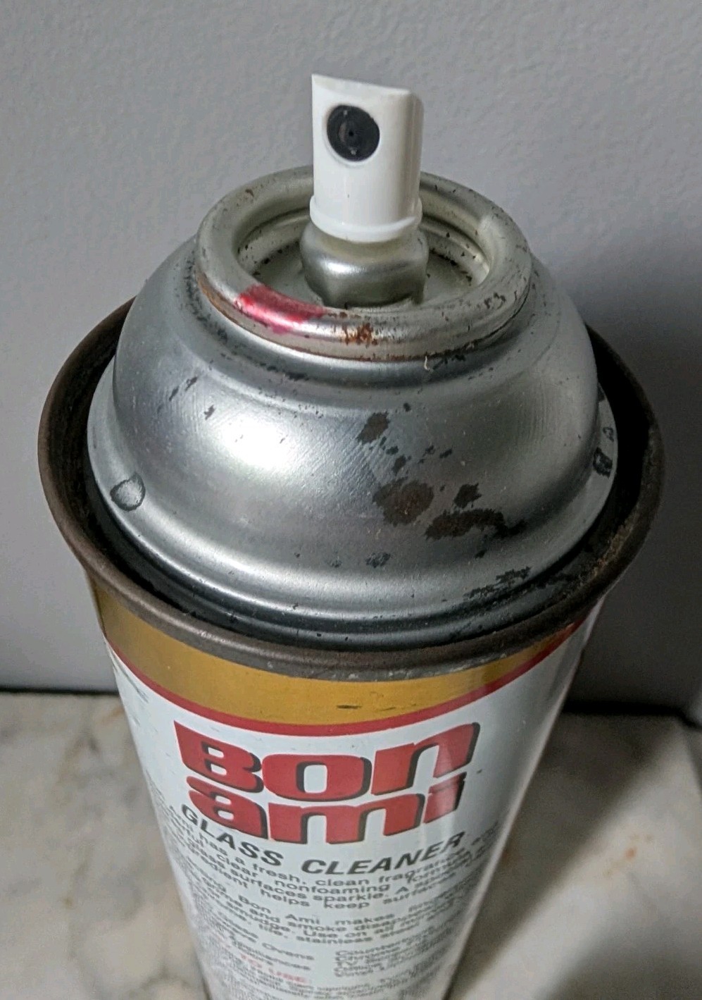 Vintage Bon Ami Company Glass Cleaner 20oz Spray Can