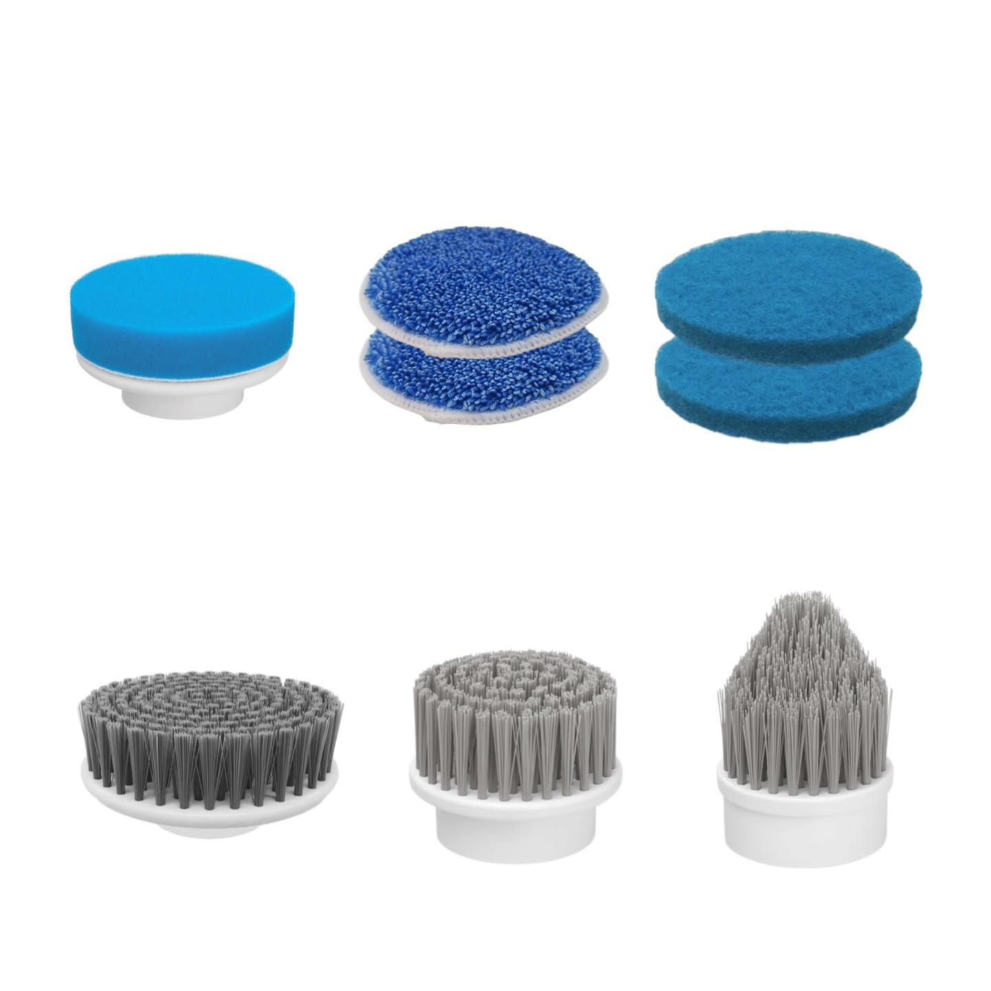 Electric Spin Scrubber Brush Set, Full-Body IPX7 Waterproof Cordless Electric…