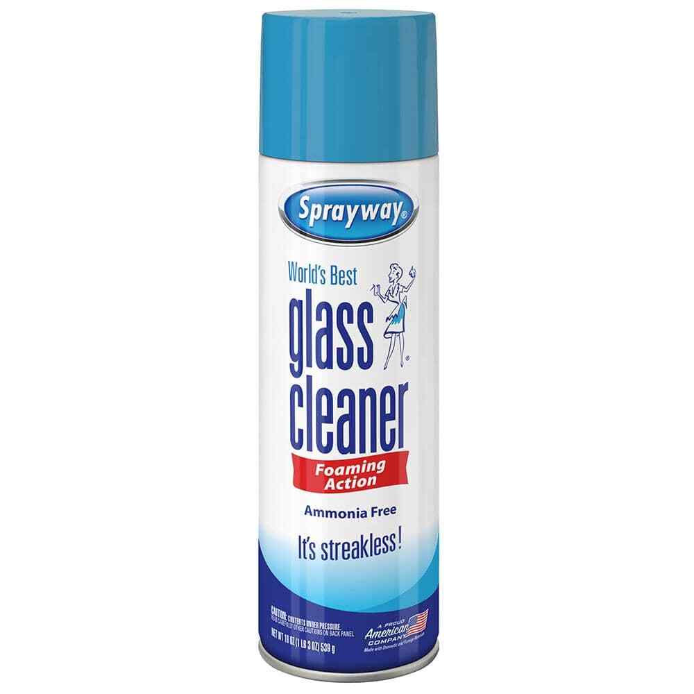 (3-Pack) New Sprayway 23 oz Glass Cleaner Heavy-Duty Foaming Streak-Free Shine