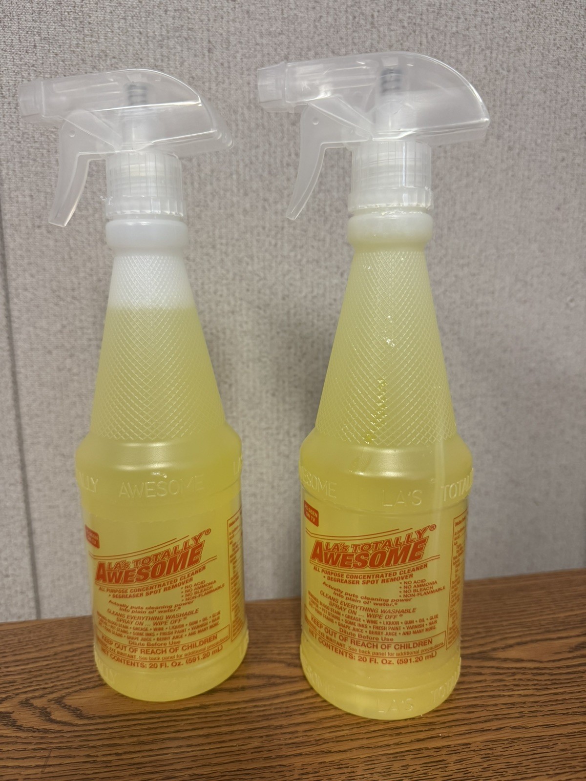 2 pack La’s Totally Awesome All Purpose Cleaner, Degreaser & Spot Remover 2