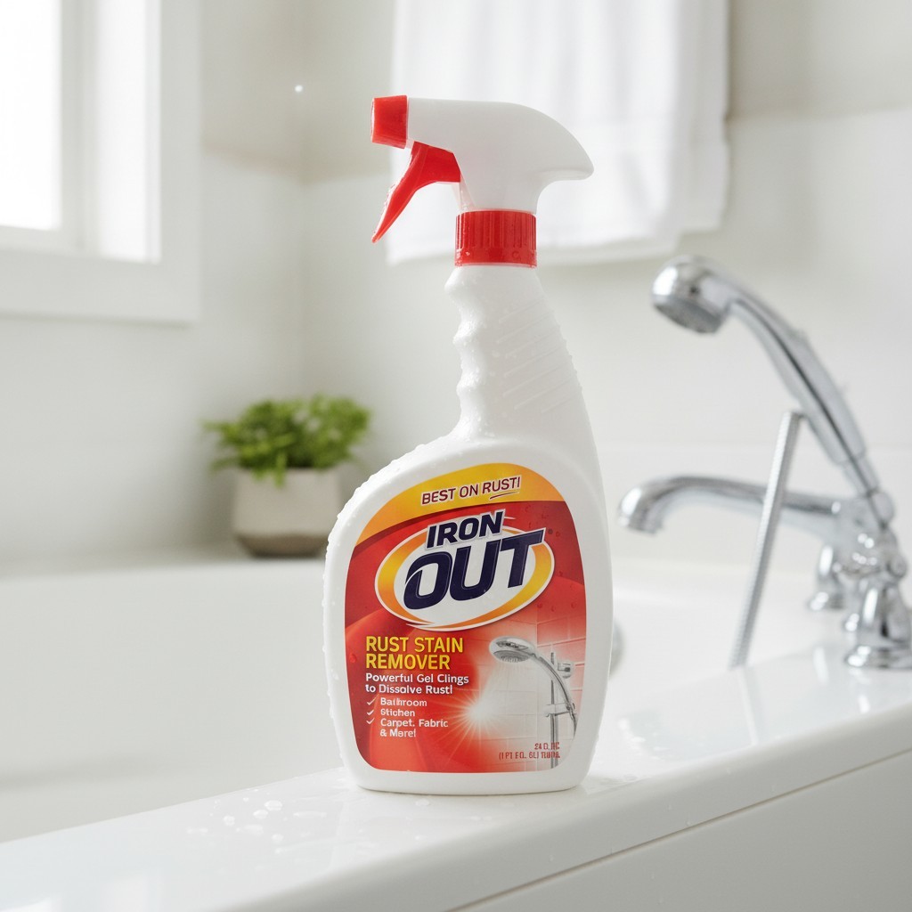 Rust Stain Remover Spray Gel, Remove Rust Stains in Bathrooms, Kitchens, Laun…
