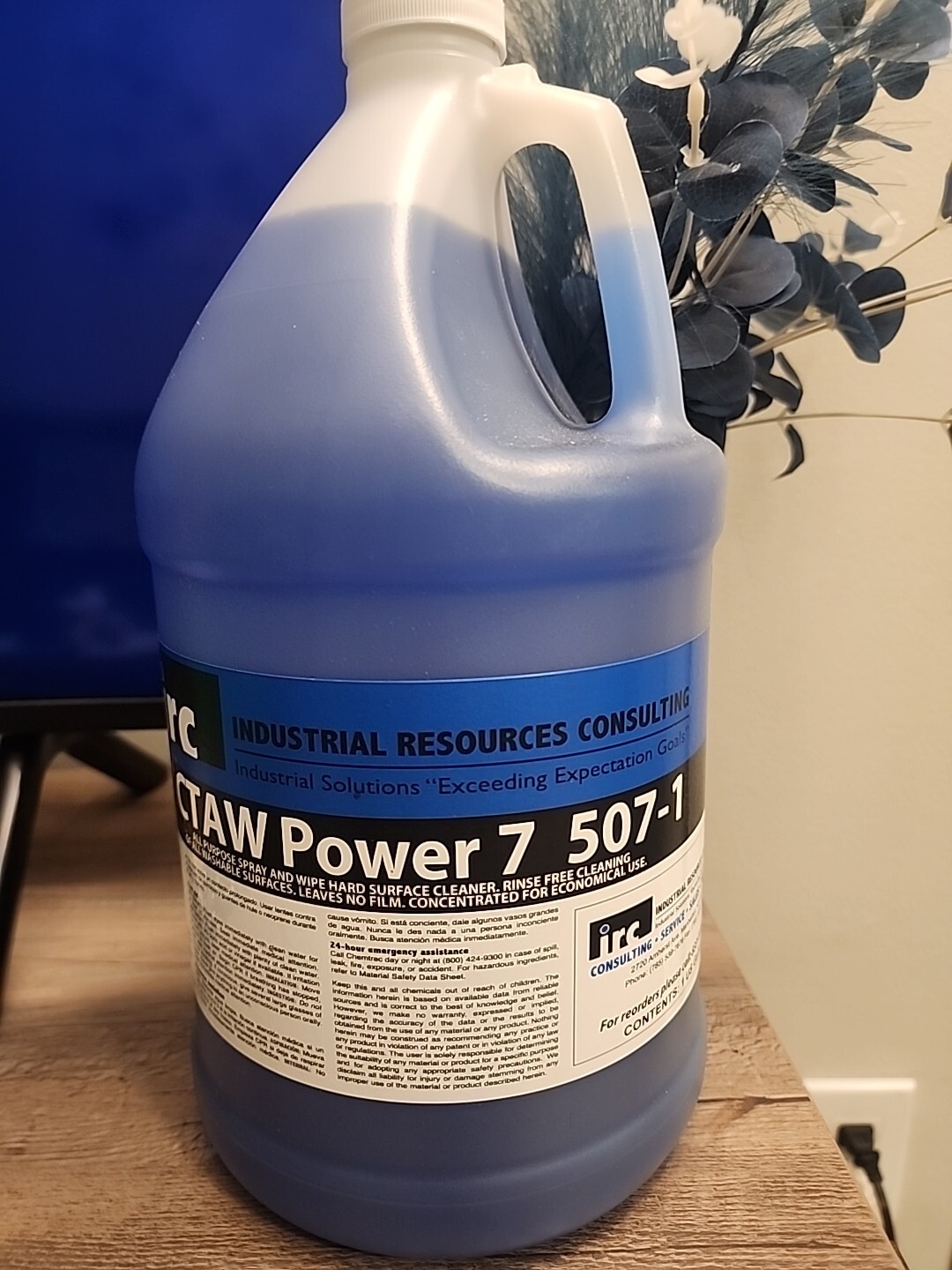 irc CTAW Power 7 507-1 All Purpose Cleaner 1 gallon Pack of 4