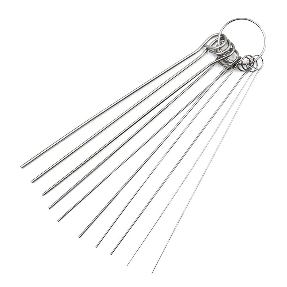 Portable Stainless Steel Cleaning Needles for Shower Head and Faucet Maintenance