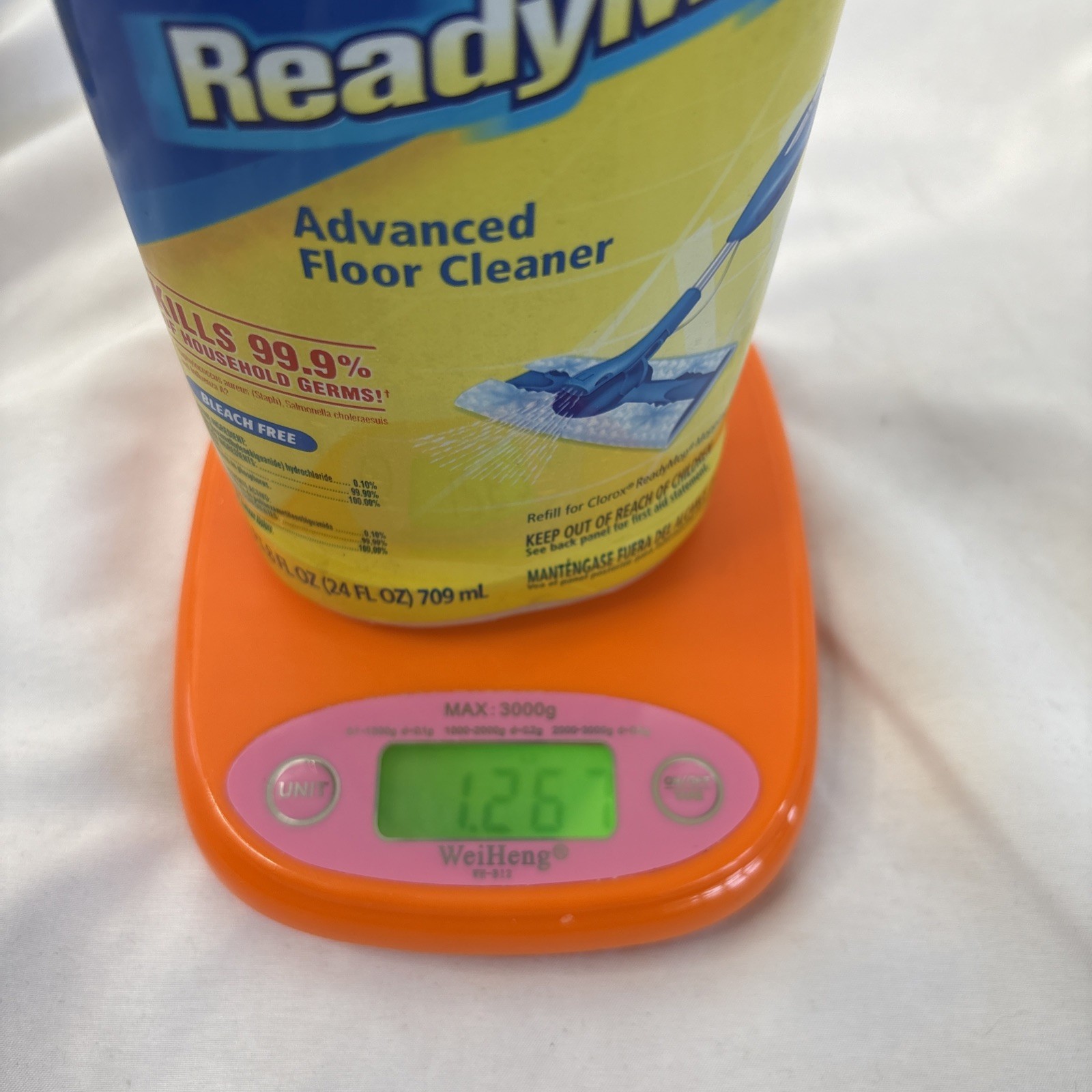 (2) Clorox Ready Mop Advanced Floor Cleaner 24oz Discontinued READ