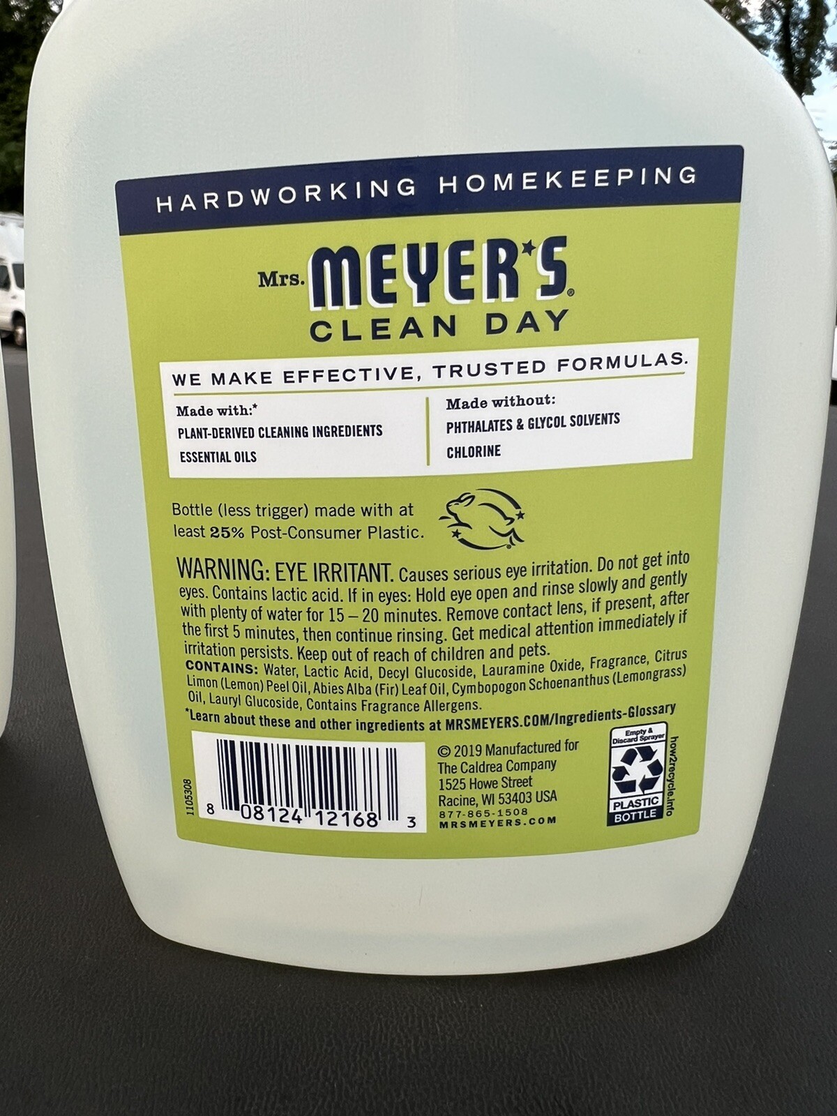 Mrs. Meyer’s Clean Day Tub and Tile Cleaner, Lemon Verbena, 33 fl oz