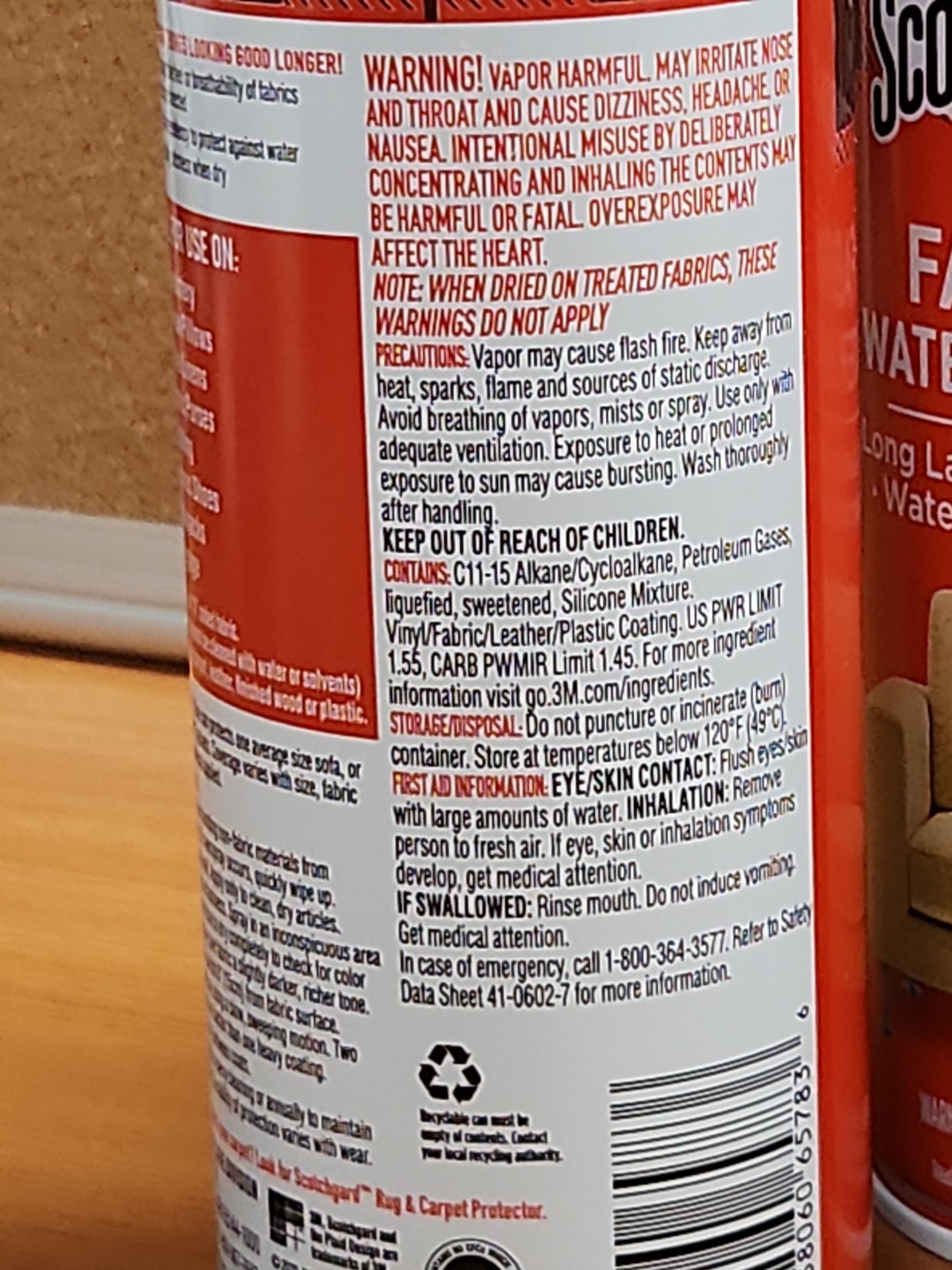 Scotchgard Fabric and Upholstery Protector, 4 Cans – 10 Oz each, Free Shipping