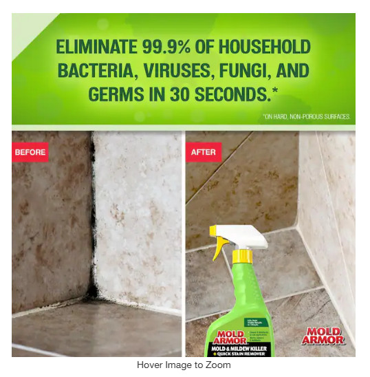 32 oz. Mold and Mildew Killer and Quick Stain Remover