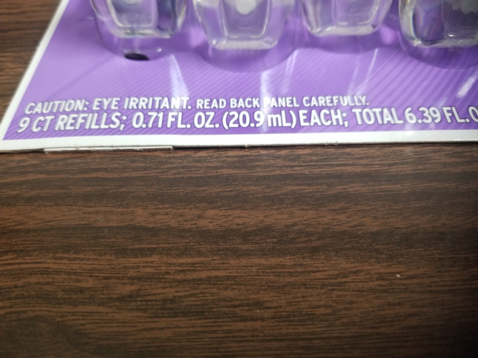 AIRWICK LAVENDER & ALOE SCENTED, PLUG-IN (9-0.71 oz REFILLS ONLY), 9 REFILLS