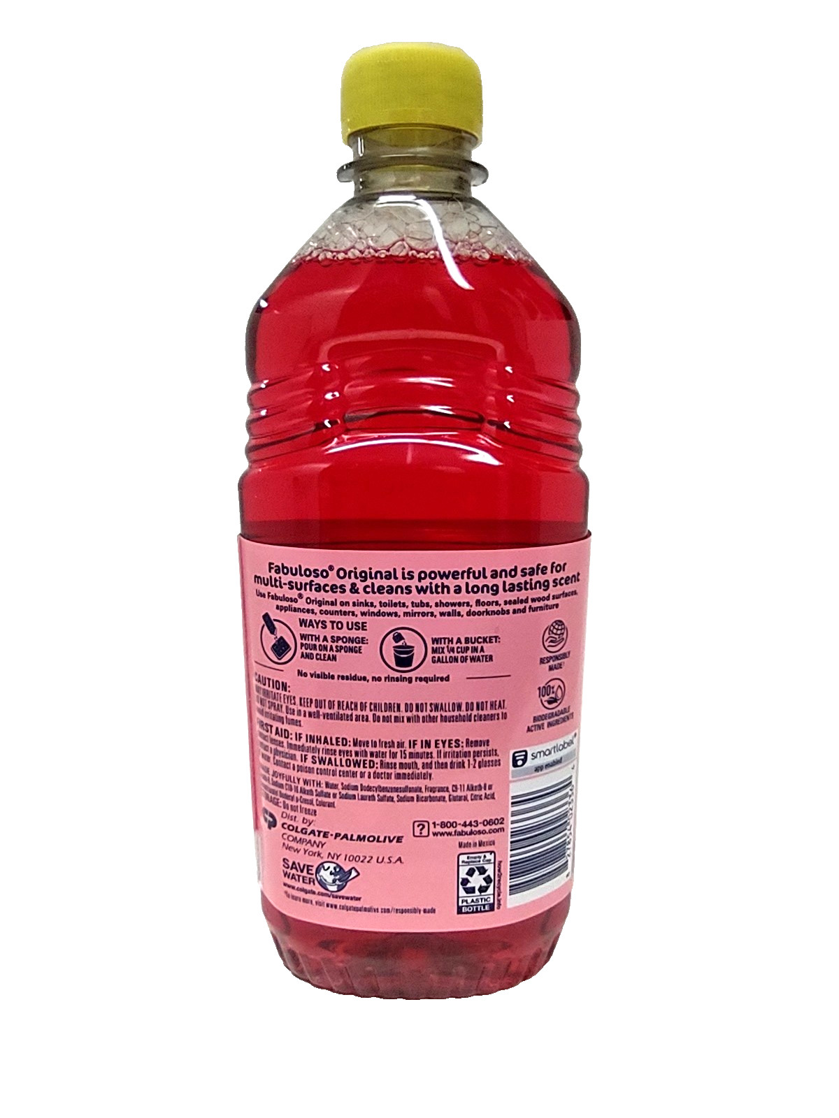 (LOT 12 Bottles) Fabuloso Citrus & Fruits All Purpose Cleaner 16.9ozEa BottleNEW