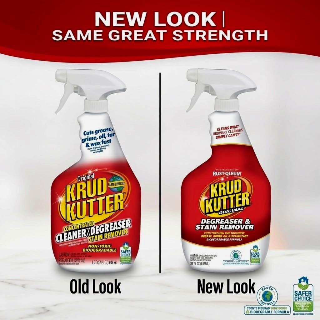 Krud Kutter Original Cleaner Degreaser Spray, 32 oz,