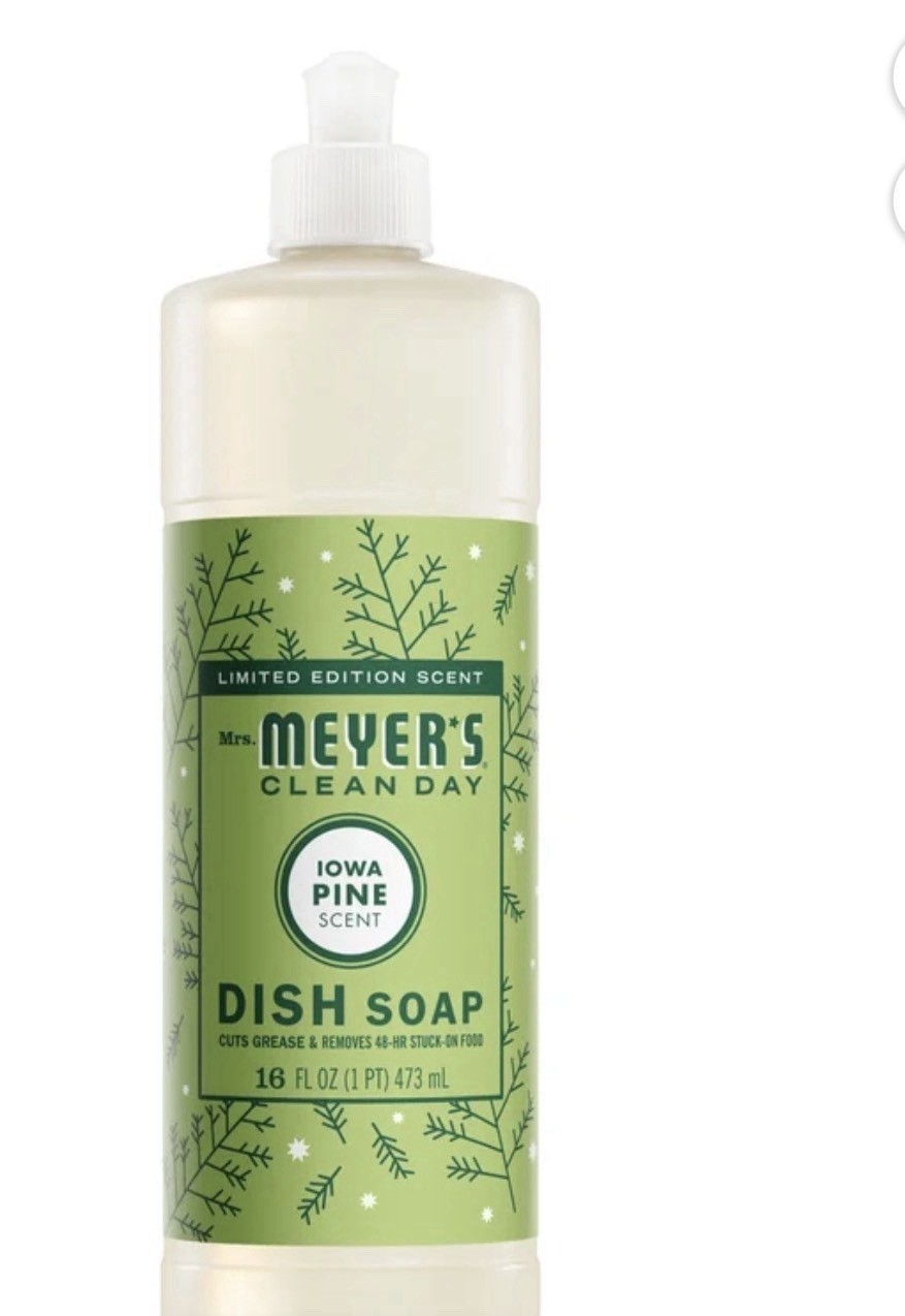 Mrs. Meyer’s Clean Day Dish Soap Iowa Pine Scent Liquid 16 fl oz