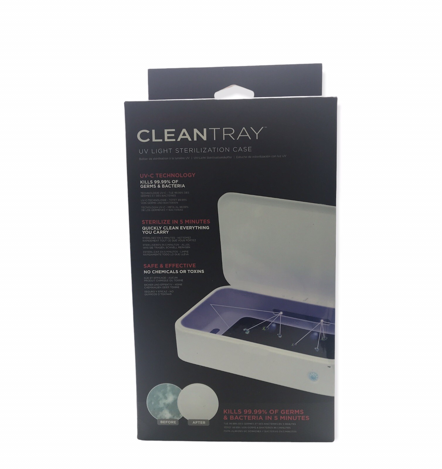Keysmart CleanTray UV Light Sterilization Case