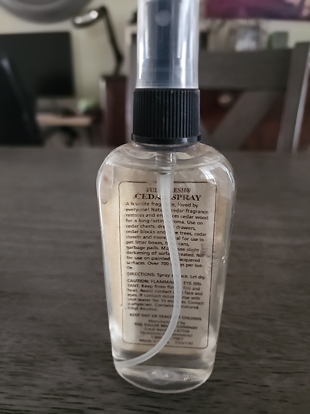 The Fuller Brush Company Full Fresh Cedar Spray 3.8 oz with Cap Old Stock