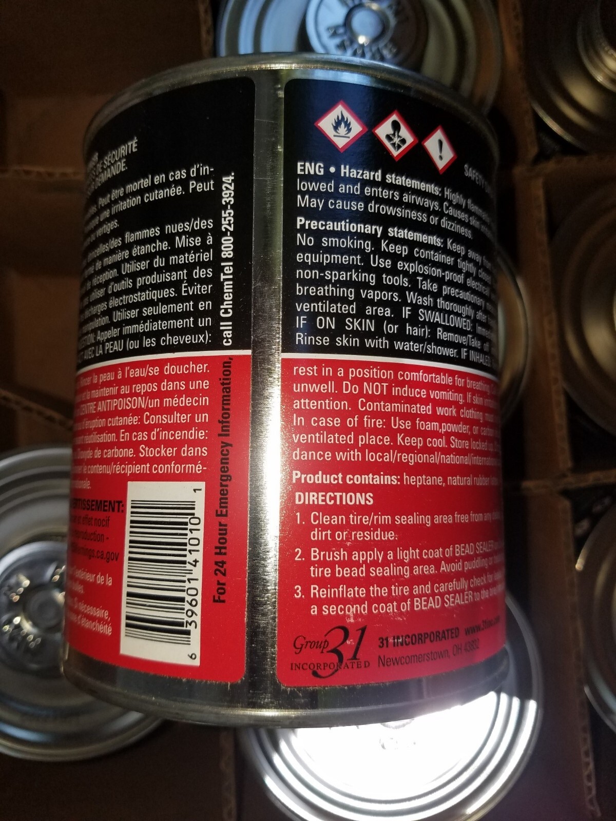 ***LOT OF 11 CANS*** Xtra Seal 14-101 Tire Bead & Rim Sealer 32 oz ***NEW***
