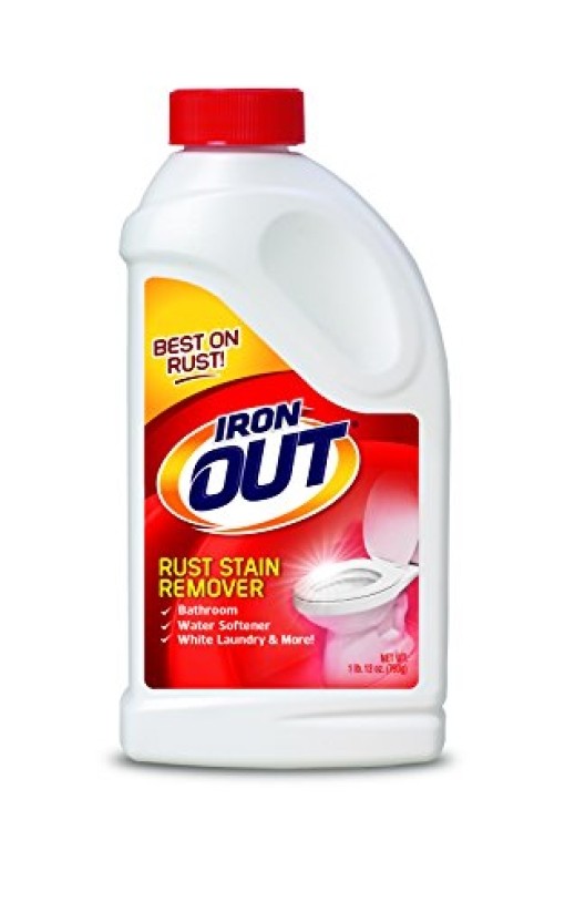Iron OUT Rust Stain Remover Powder, 1 lb. 12 oz. Bottle, 6 Pack