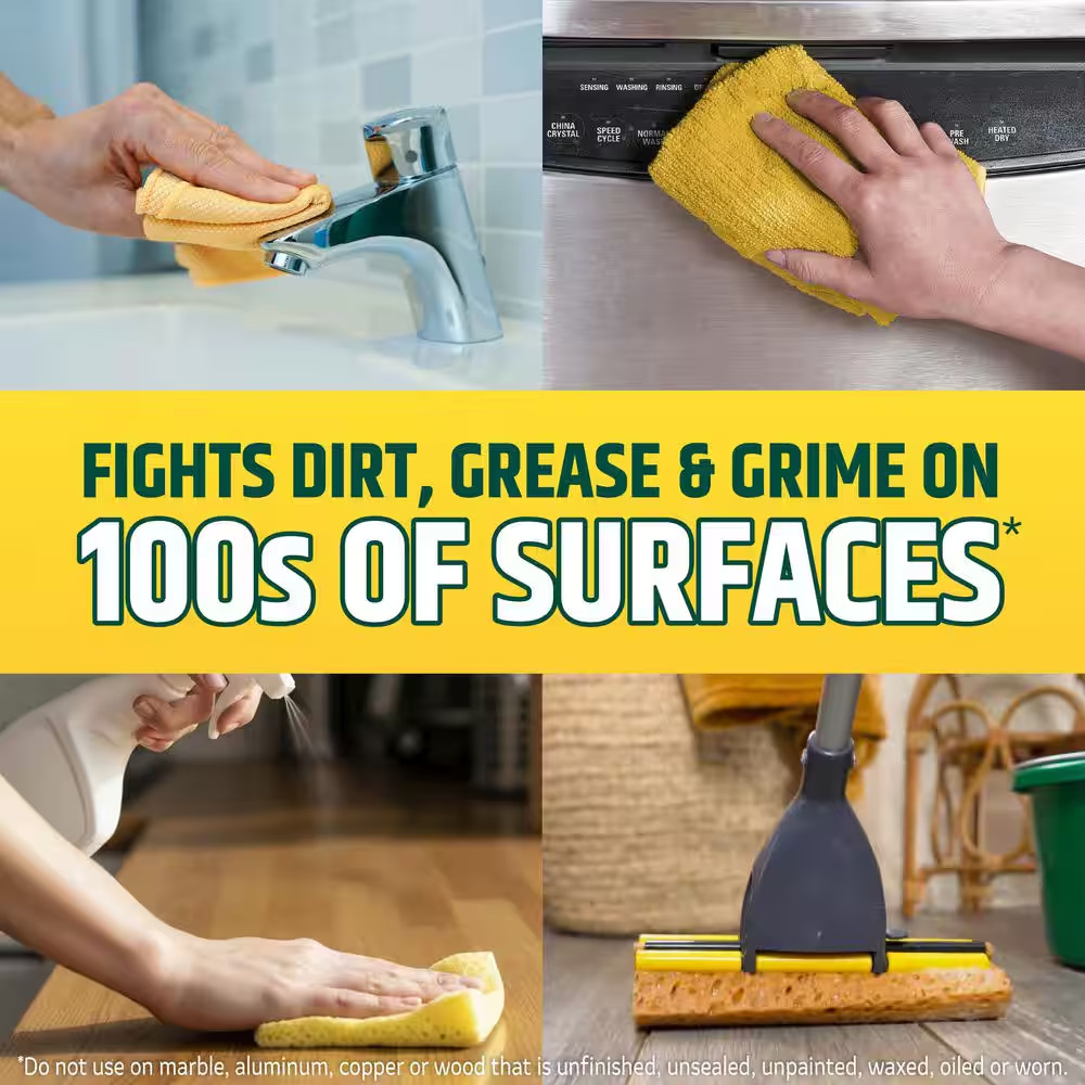 80 oz Lemon All Purpose Cleaner Multi Surface Cleaning Solution