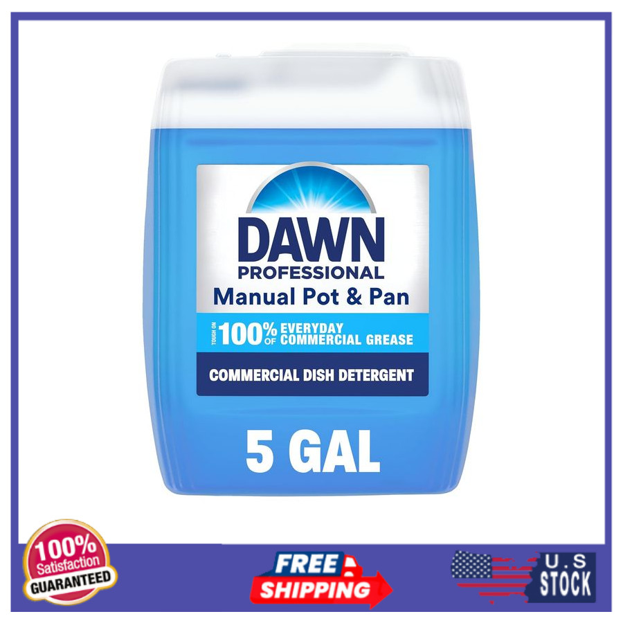 Dawn Professional Dishwashing Liquid Degreaser Soap Regular Scent 5 Gallon