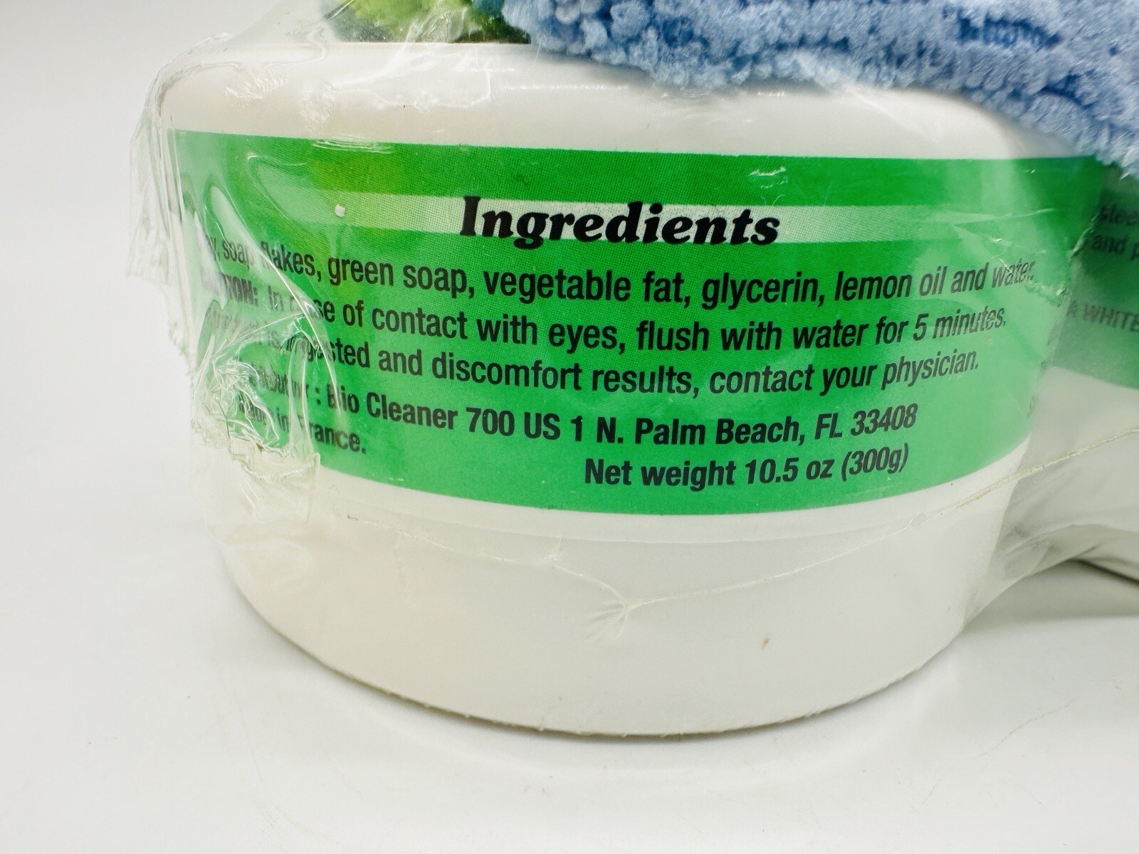 2 BioCleaner Natural 10.5oz All Natural Multi Purpose Microfiber Cloth Sealed