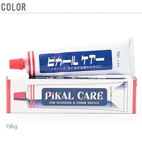 Pikal care 150g Emulsifying Cream Metal polish Alumina abrasive Cleaner