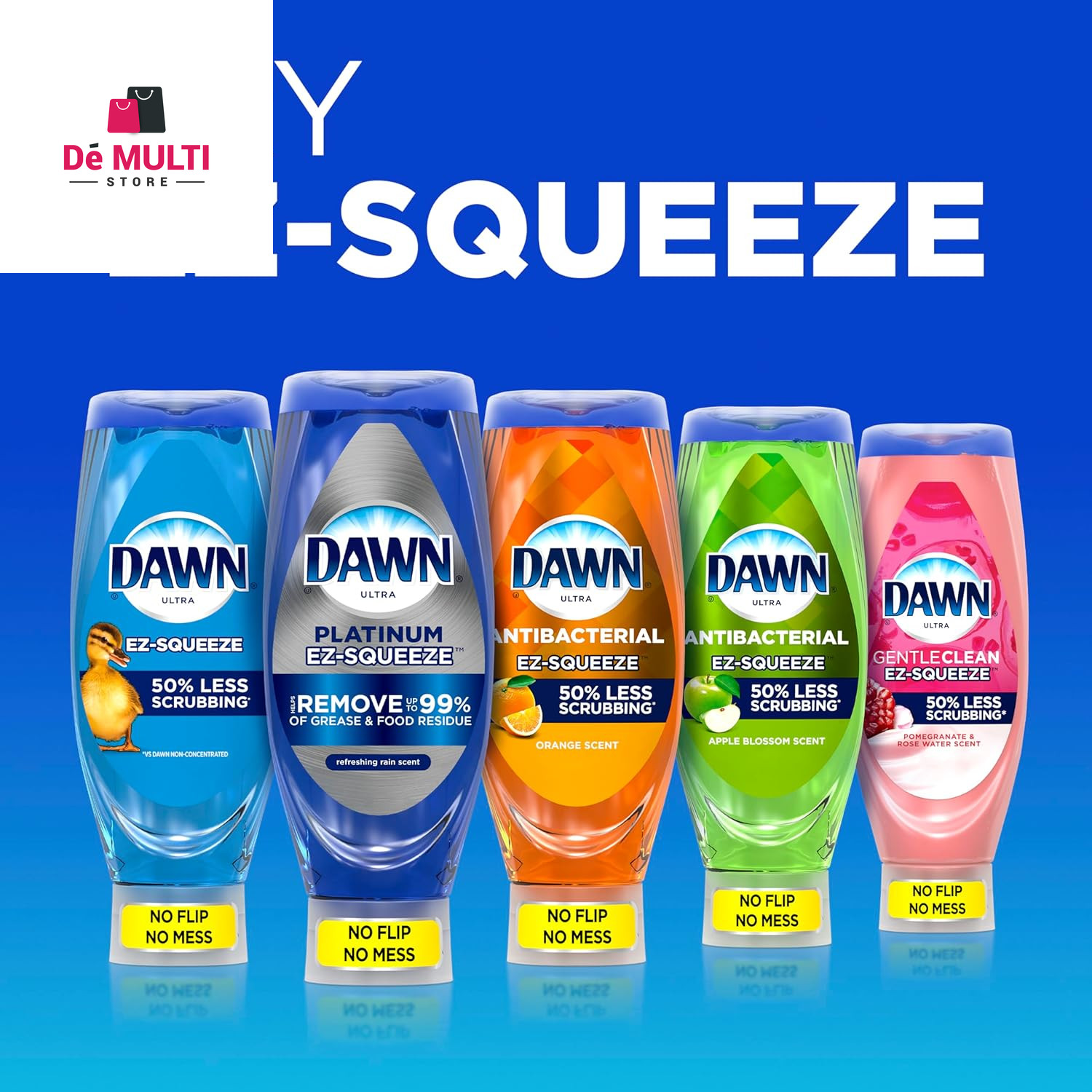 Dawn EZ-Squeeze Ultra Dish Soap Dishwashing Liquid, Original Scent, 22.0 fl oz
