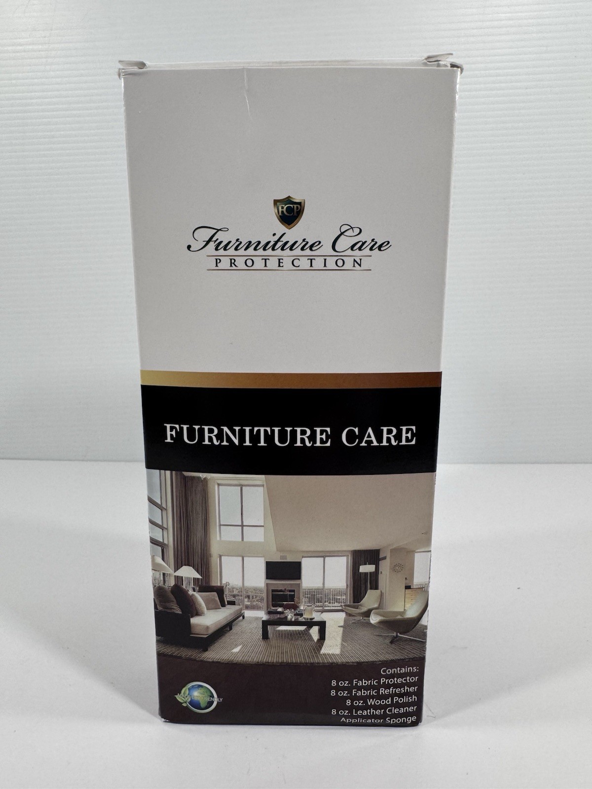 FCP Furniture Care Protection Kit For Leather Fabric Wood New 5 Piece Set
