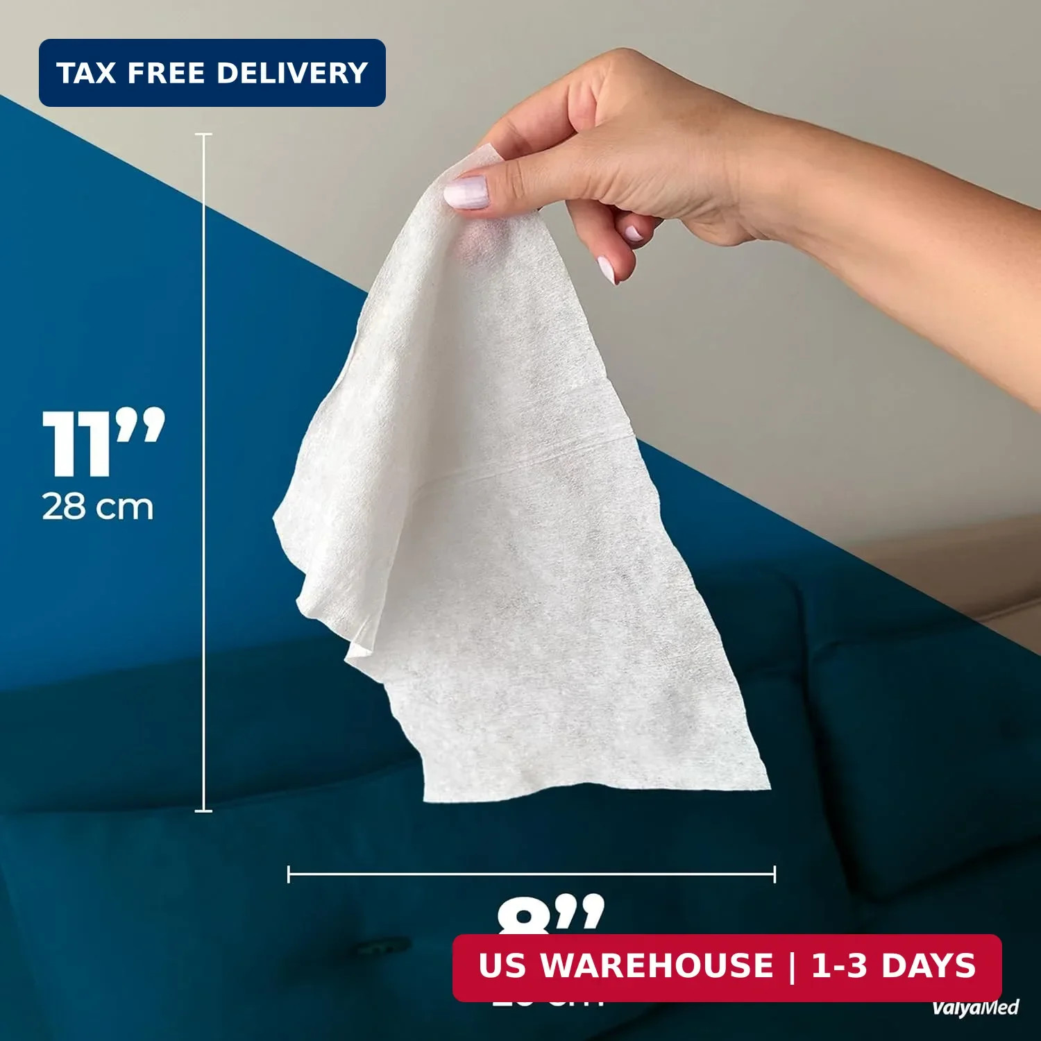 Body Wipes for Adults, XL for full Body, Adult and Elderly, Alcohol-Free Inconti
