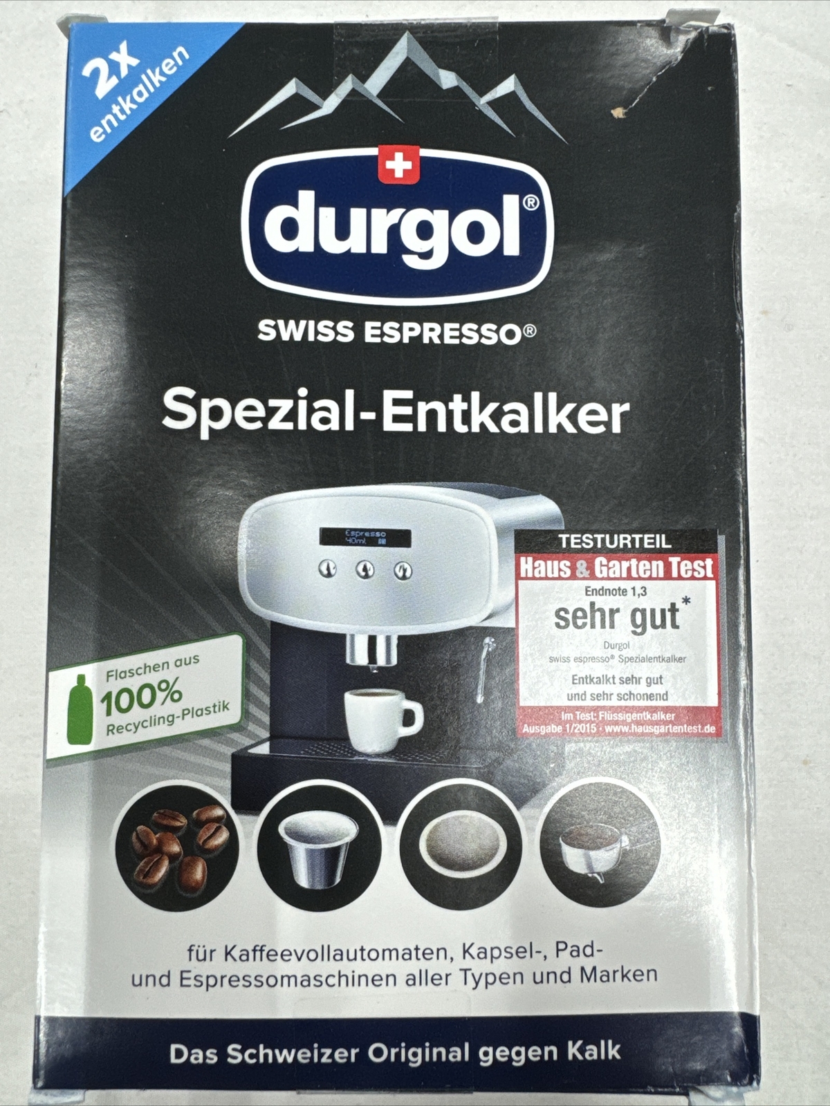 Durgol Entkalker 2x125ml Ded18 ACC NEW